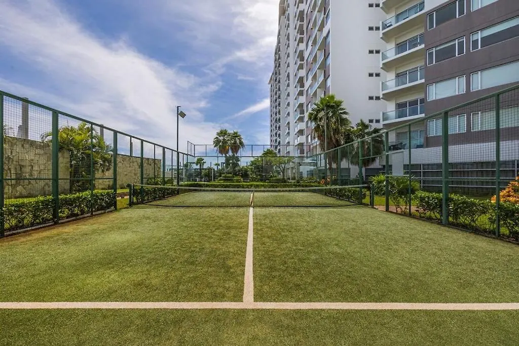 *New* Ocean & Lagoon View Apartment Next To Plaza Las Americas! Cancun 0*,  Mexico