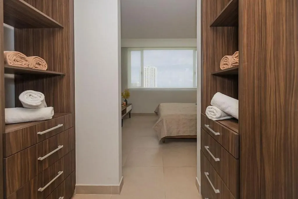 *New* Ocean & Lagoon View Apartment Next To Plaza Las Americas! Cancun